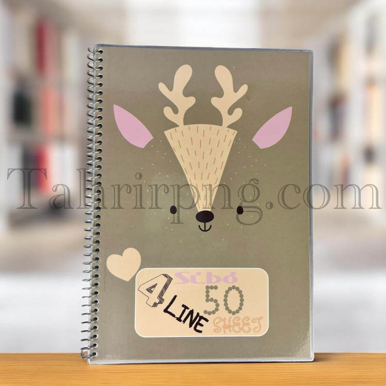 دفتر سیبو ۵۰ برگ چهار خط کد B16