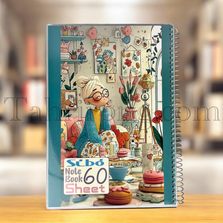 دفتر سیبو ۶۰ برگ کد F18/2