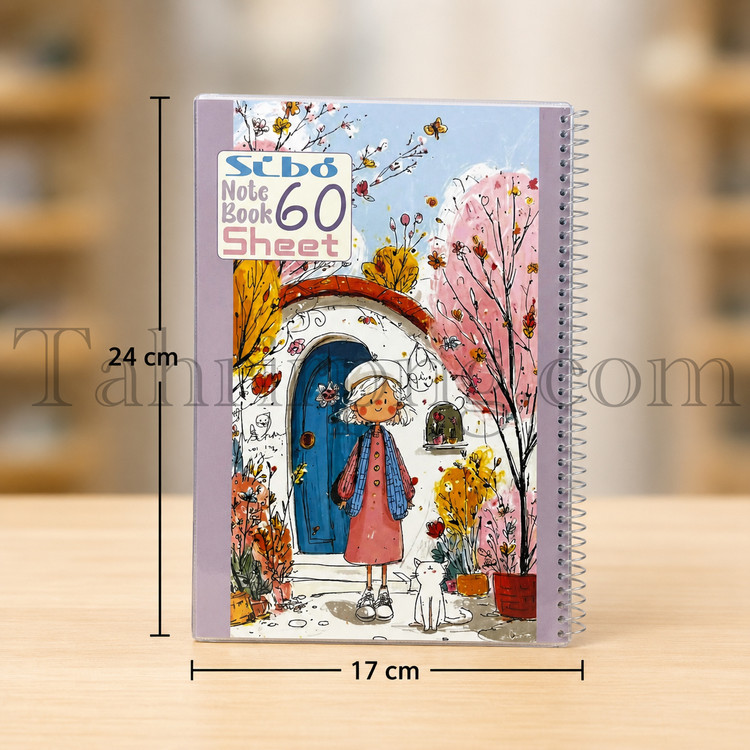 دفتر سیبو ۶۰ برگ کد F18/2