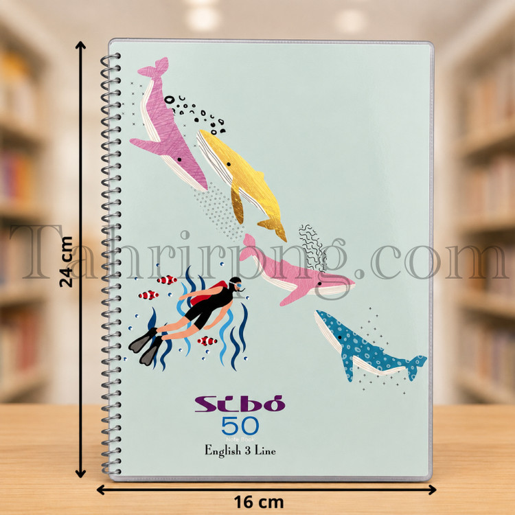دفتر ۳ خط ۵۰ برگ سیبو ۲۰۲۲