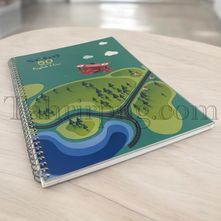 دفتر ۳ خط ۵۰ برگ سیبو ۲۰۲۲