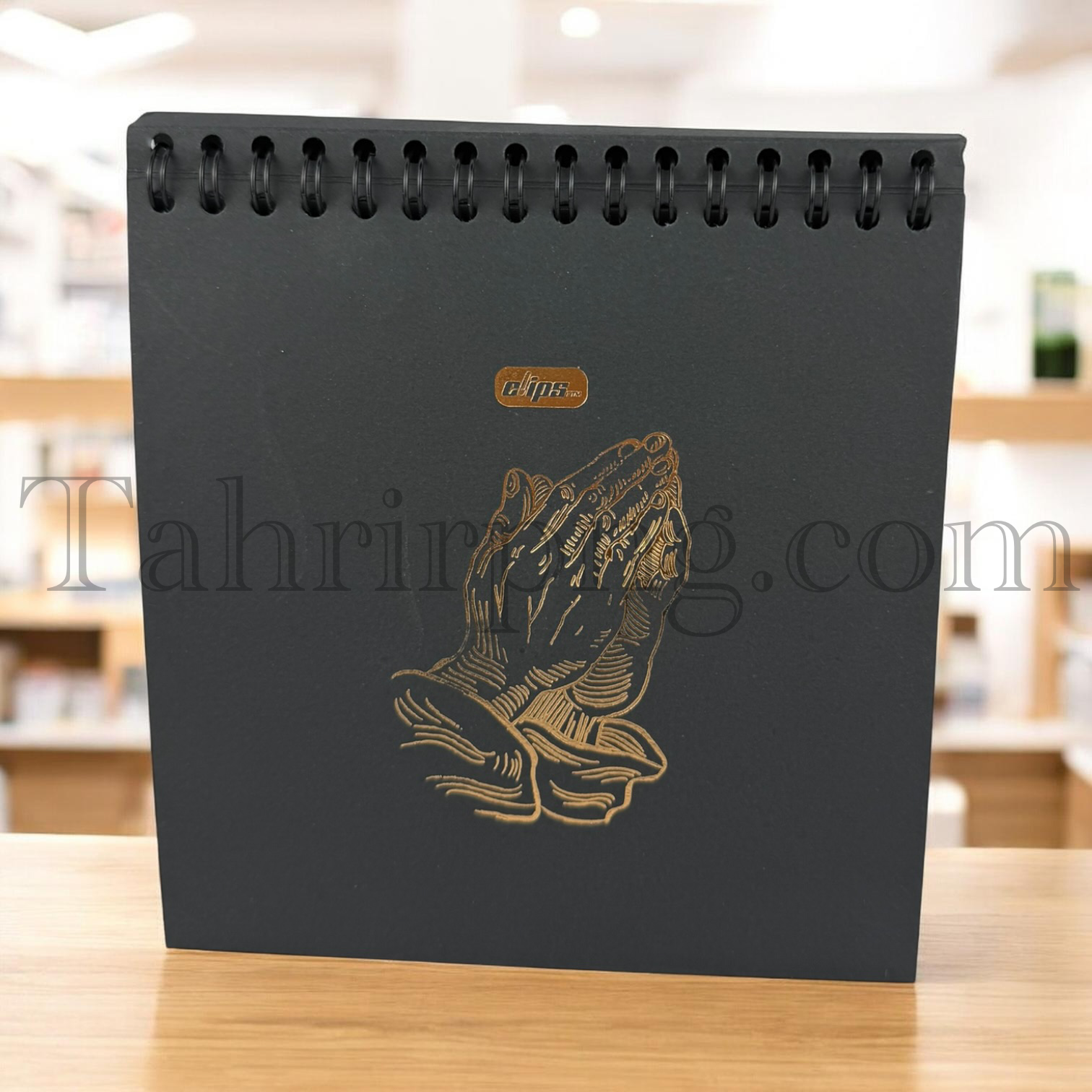 دفتر سیاه برگ کلیپس