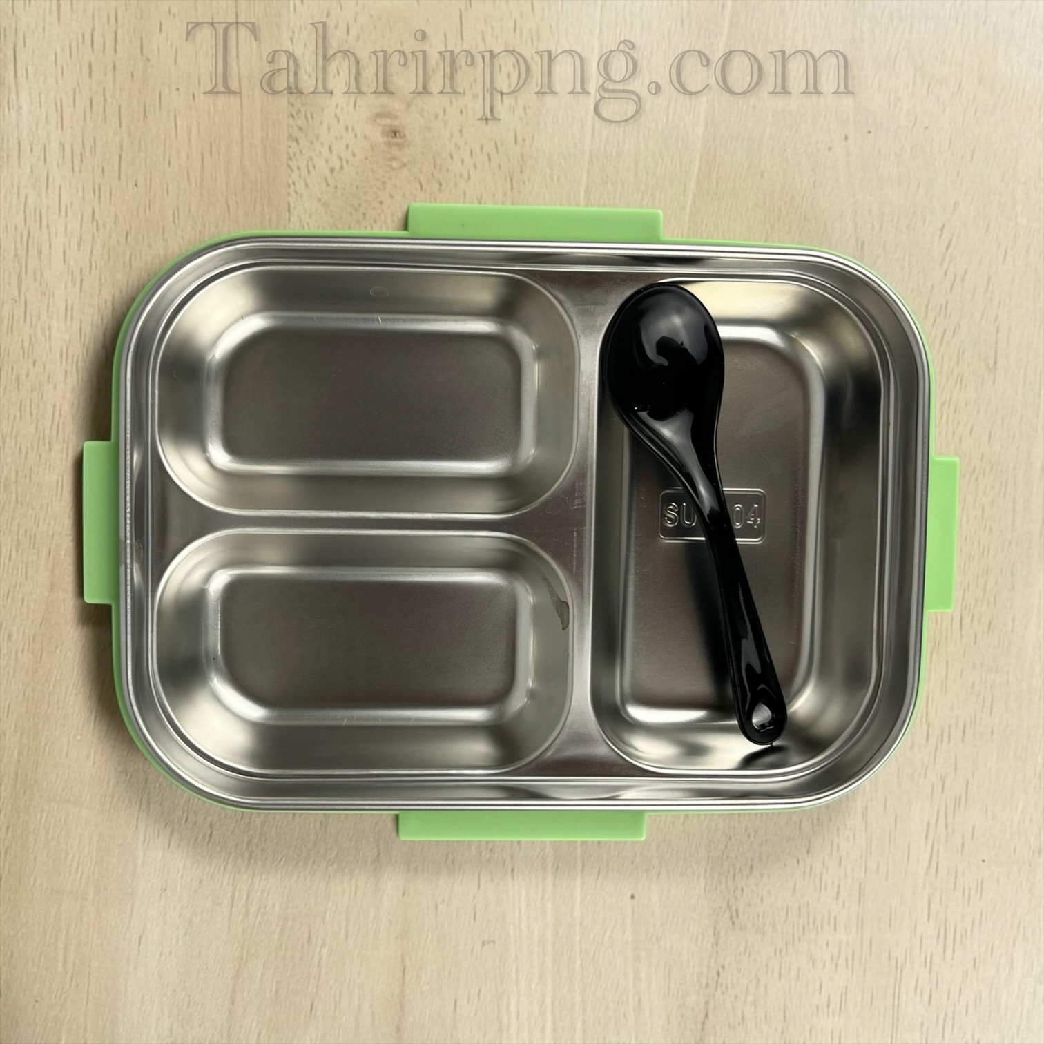 ظرف غذا استیل ۲خانه ۴ قفل فیلی