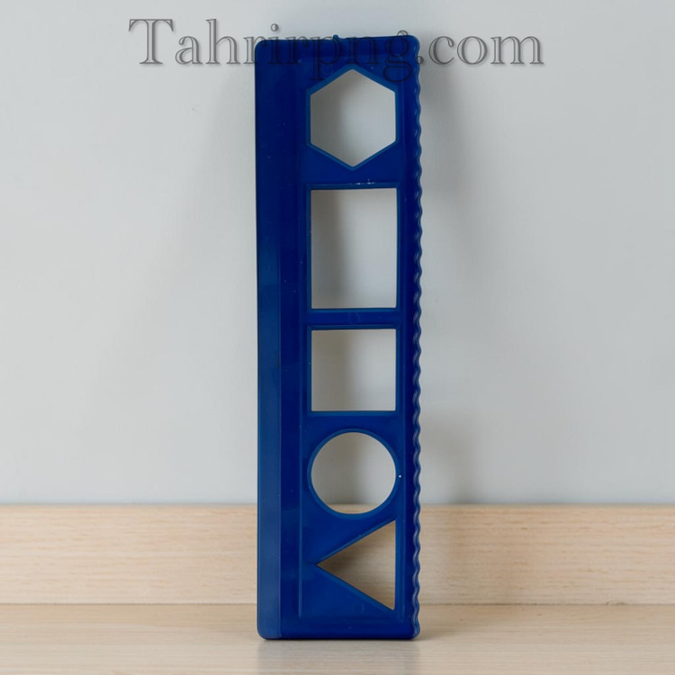 خط کش ژله ای شابلون دار