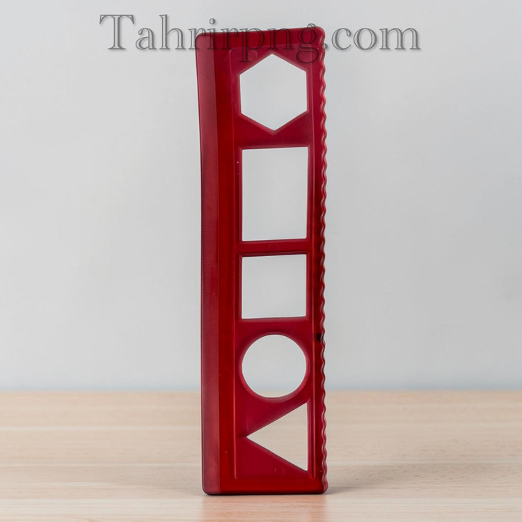 خط کش ژله ای شابلون دار