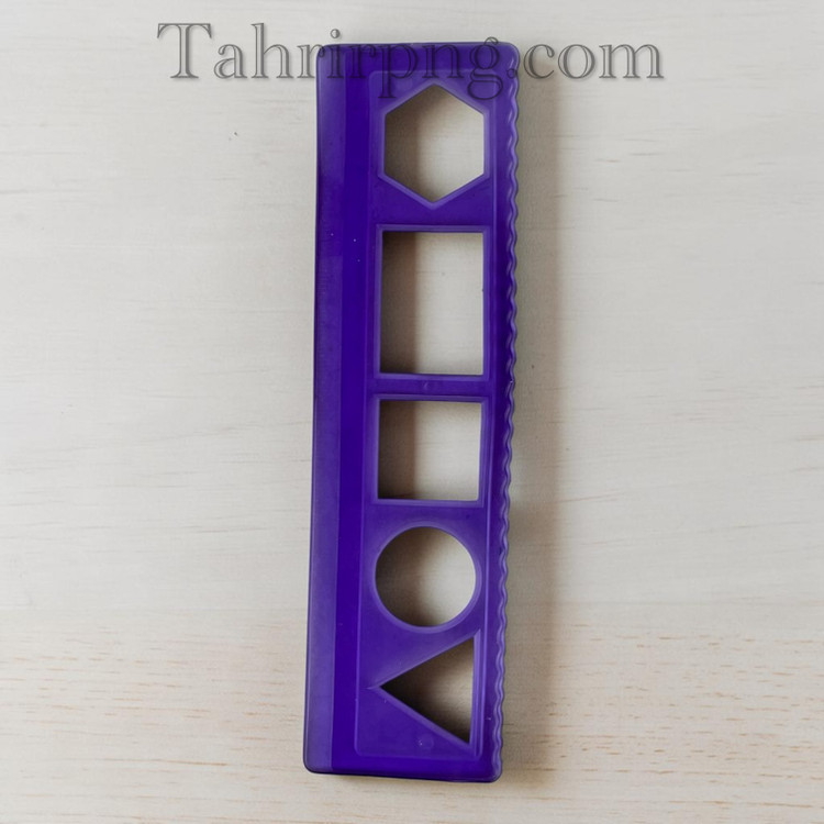 خط کش ژله ای شابلون دار