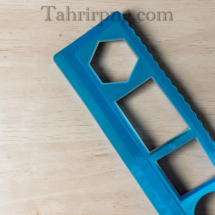 خط کش ژله ای شابلون دار
