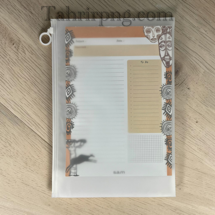 پوشه شفاف فانتزی A4