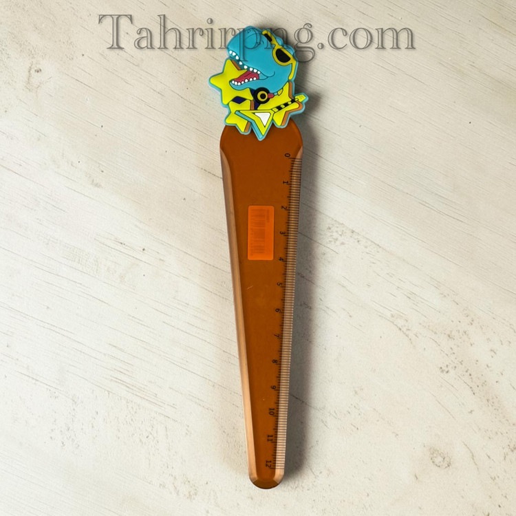 خط کش دایناسور فندل