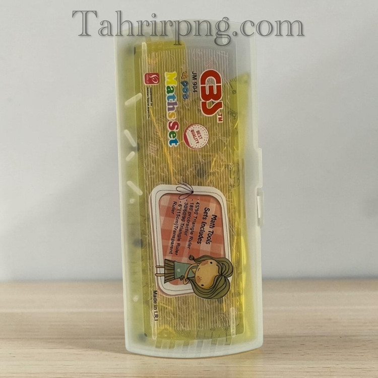 ست خط کش گونیا نقاله ژله ای سی بی اس