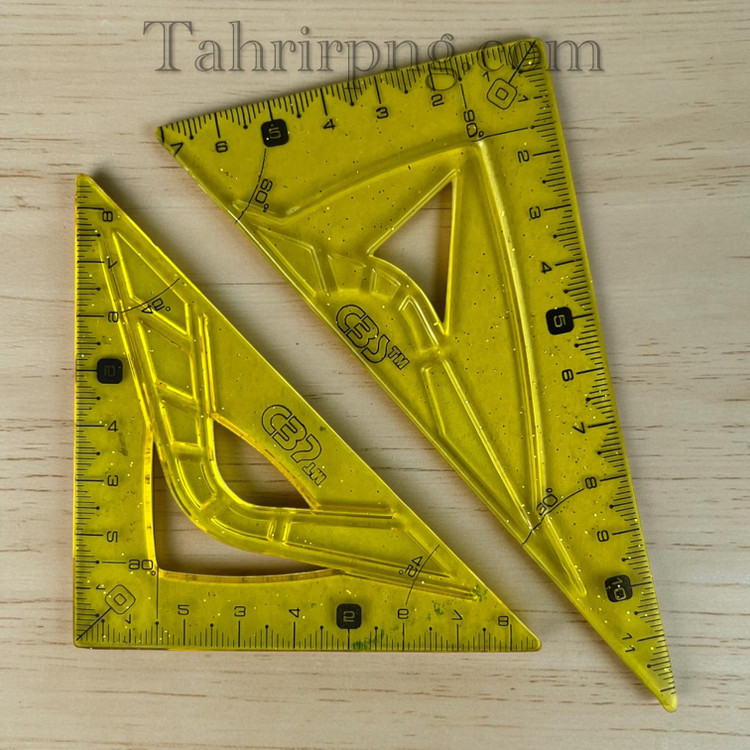 ست خط کش گونیا نقاله ژله ای سی بی اس