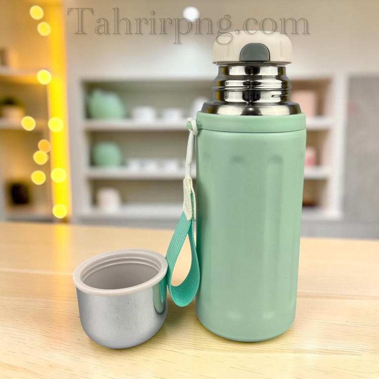 فلاسک لیوان دار راه راه