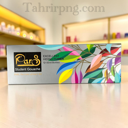گواش ۱۲ رنگ پارس