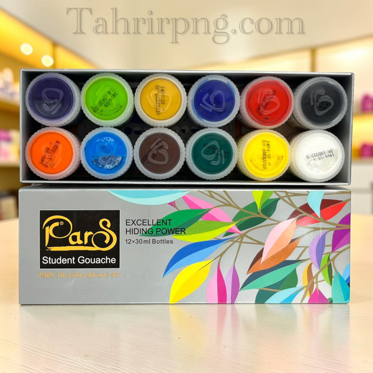 گواش ۱۲ رنگ پارس