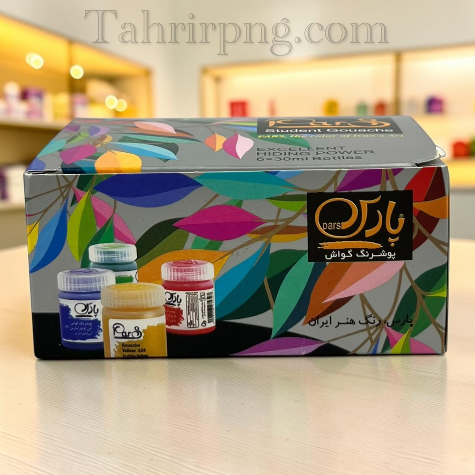 گواش ۶ رنگ پارس