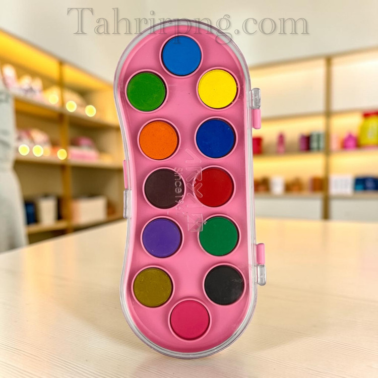 آبرنگ ۱۲ رنگ آریا