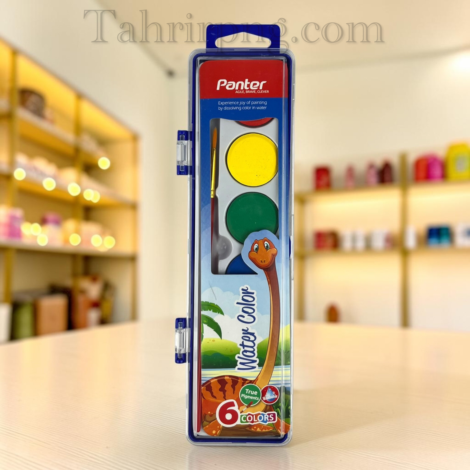 آبرنگ ۶ رنگ پنتر