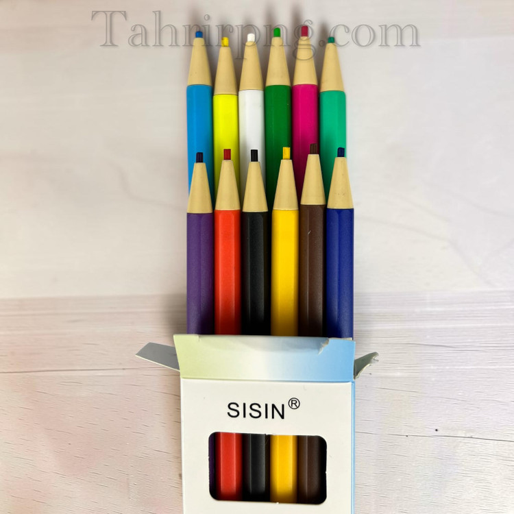 مداد ۱۲ رنگ اتودی