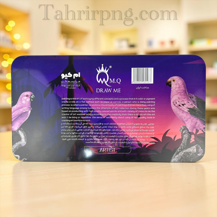 مداد ۷۲ رنگ فلزی آرتیست ام کیو