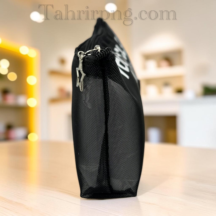 جامدادی توری تک زیپ