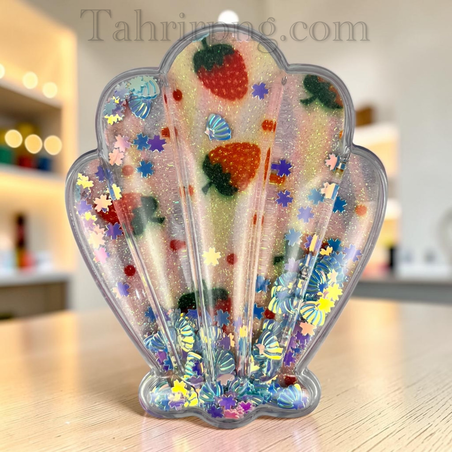 برس مو آکواریومی صدف