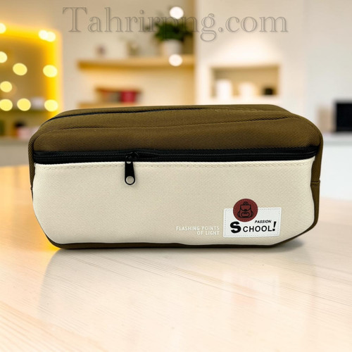 جامدادی برزنتی ۲ زیپ