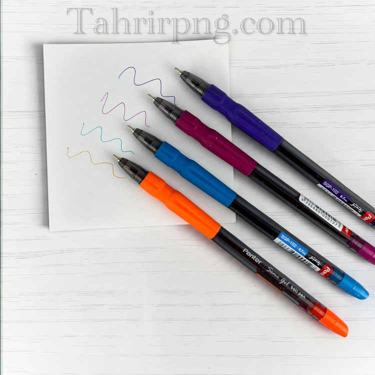 خودکار ۰.۷ میل سمی ژل رنگی پنتر